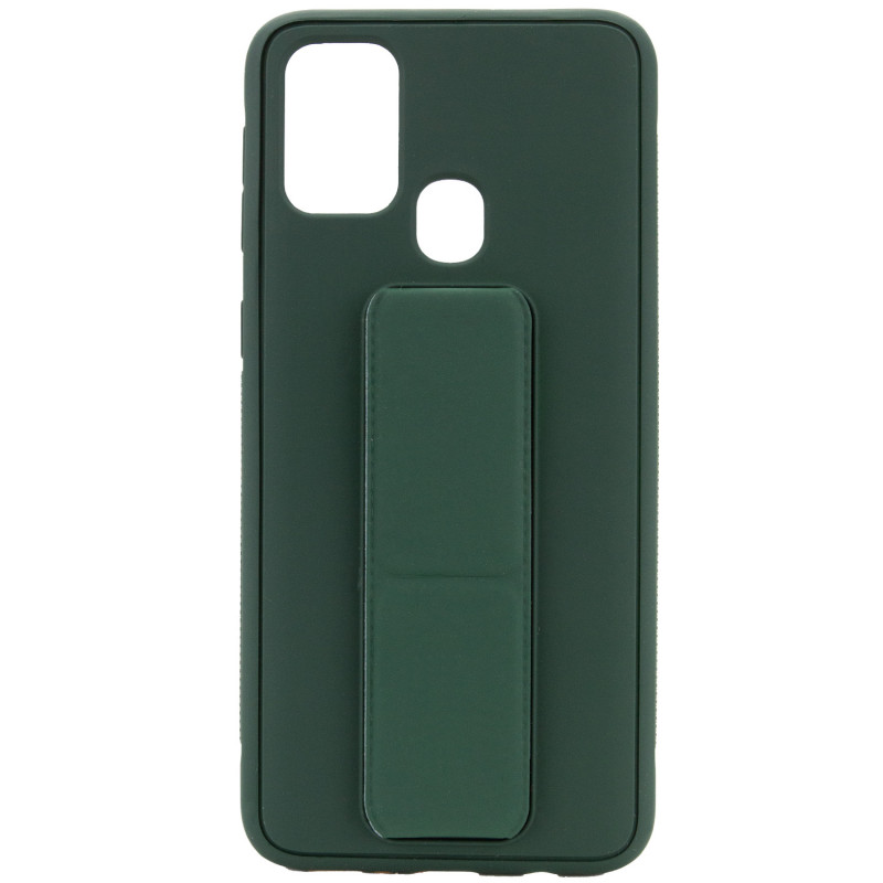 

Силиконовый чехол Hand holder для Samsung Galaxy M31 (Dark green) 1091090