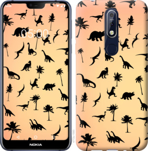 

Чехол Динозаврики 1 для Nokia 7.1 894381