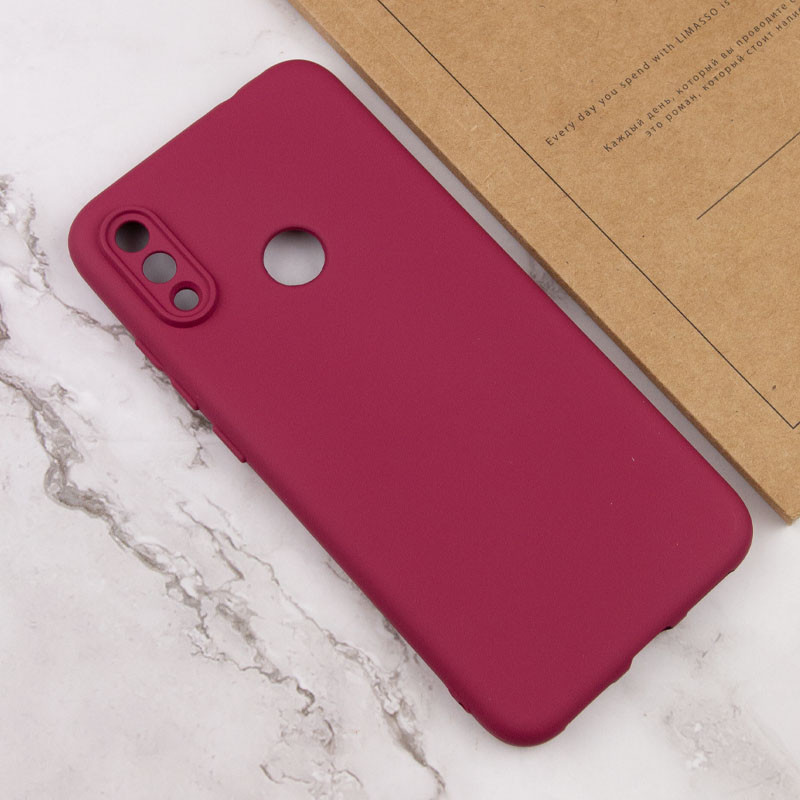 Чехол TPU GETMAN Liquid Silk Full Camera для Xiaomi Redmi Note 5 Pro / Note 5 (AI Dual Camera) (Бордовый / Marsala) в магазине vchehle.ua