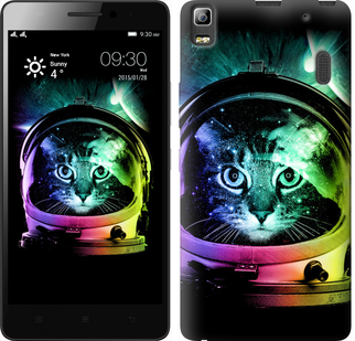 

Чехол Кот-астронавт для Lenovo A7000 633860