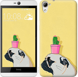 

Чохол Мопс з кактусом на HTC Desire 826 dual sim 795485