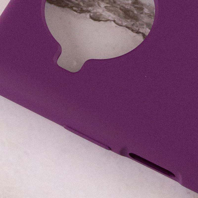 Чохол Silicone Cover Full Protective (AA) на Xiaomi Mi 10T Lite / Redmi Note 9 Pro 5G (Фіолетовий / Grape) в магазині vchehle.ua