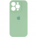 Чехол Silicone Case Full Camera Protective (AA) для Apple iPhone 15 Pro (6.1") (Зеленый / Pistachio)