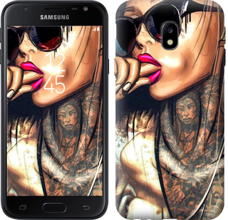 

Чехол Девушка в тату для Samsung Galaxy J3 (2017) 631373