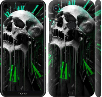 

Чохол Череп-годинник на Huawei Y6s 902333