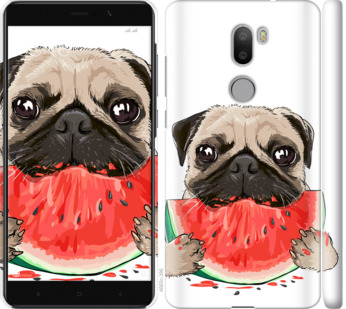 

Чехол Мопс и арбуз для Xiaomi Mi 5s Plus 843785