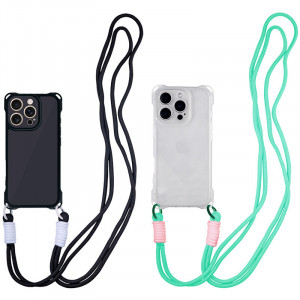 Чохол TPU CrossBody with straps на Apple iPhone 16 Pro Max (6.9")