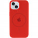 Фото Чохол Silicone Case Full Protective (AA) with Magnetic Safe на Apple iPhone 14 Plus (6.7") (Червоний / Red) на vchehle.ua