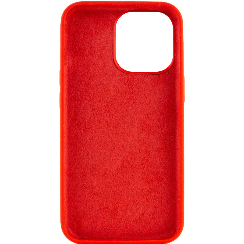 Фото Чехол Silicone Case Full Protective (AA) NO LOGO для Apple iPhone 14 Pro (6.1") (Красный / Red) на vchehle.ua