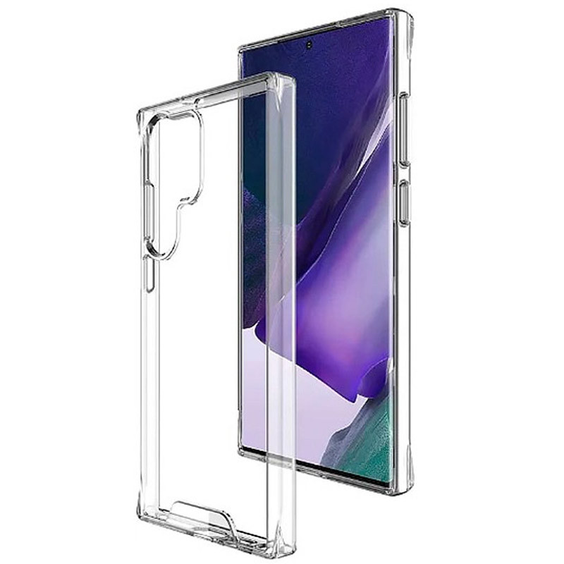 Фото Чехол TPU Space Case transparent для Samsung Galaxy S24 Ultra (Прозрачный) на vchehle.ua