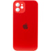 Чехол TPU+Glass Sapphire matte case для Apple iPhone 12 (6.1") (Cola Red)