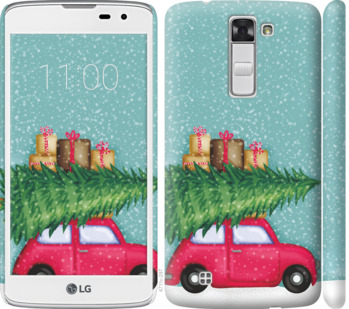 

Чохол Машина з подарунками на LG K8 K350E 867520