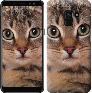 

Чохол Смугастий котик на Samsung Galaxy A8 2018 A530F 655401
