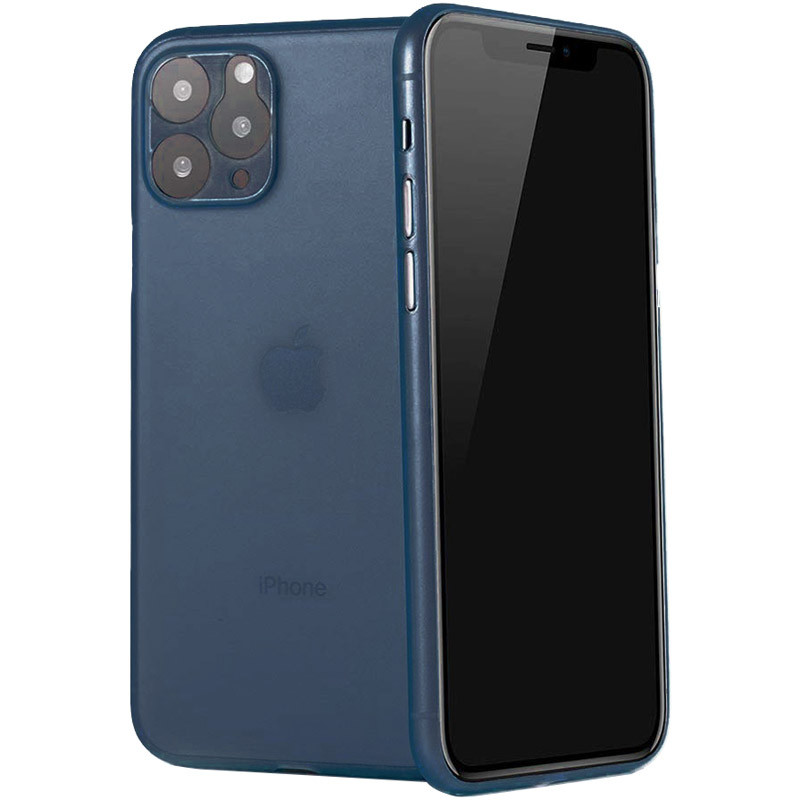 PP накладка LikGus Ultrathin 0,3 mm для Apple iPhone 11 Pro (5.8") (Синий)