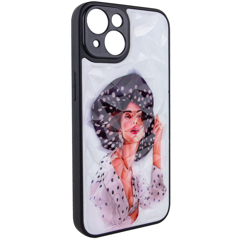 Фото TPU+PC чохол Prisma Ladies на Apple iPhone 14 (6.1") (Girl in a hat) на vchehle.ua