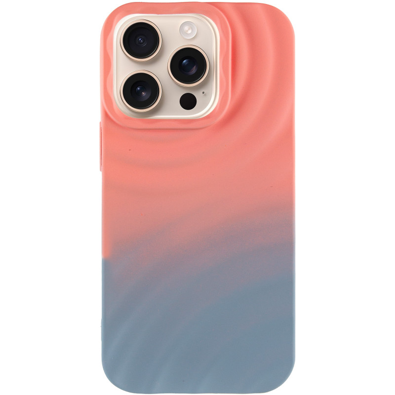 Фото Чохол TPU ColorWave на Apple iPhone 14 Pro Max (6.7") (Peach / Sky) на vchehle.ua