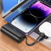 Фото Портативное зарядное устройство Power Bank BOROFONE BJ41 Pocket with cable 5000 mAh (Black) в магазине vchehle.ua