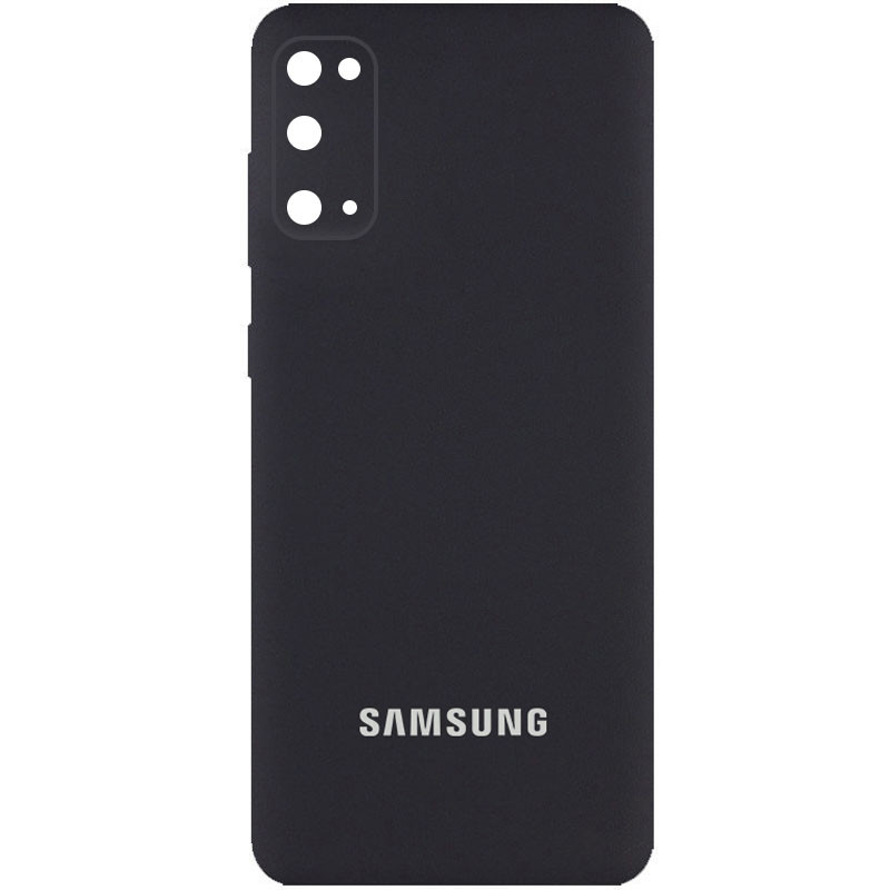 

Чохол Silicone Cover Full Camera (AA) Samsung Galaxy S20 (Чорний / Black) 1233378