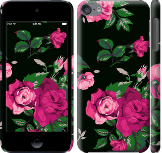 

Чехол Розы на черном фоне для iPod Touch 6 546784