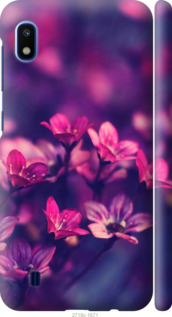 Чехол Пурпурные цветы для Samsung Galaxy A10 2019 A105F