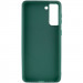 Фото Силиконовый чехол Candy для Samsung Galaxy S21+ (Зеленый / Forest green) на vchehle.ua