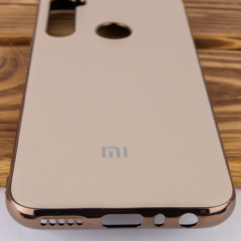 Фото TPU чохол Matte LOGO на Xiaomi Redmi Note 8 / Note 8 2021 (Золотий / Gold) в маназині vchehle.ua