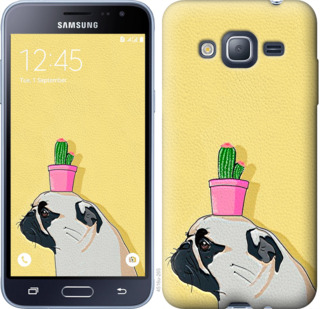 

Чохол Мопс з кактусом на Samsung Galaxy J3 Duos (2016) J320H 795428