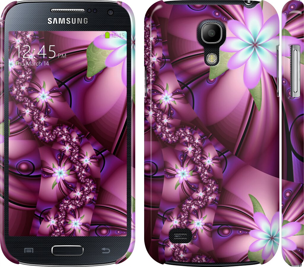 

Чехол Цветочная мозаика для Samsung Galaxy S4 mini 120880