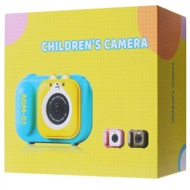 Купить Детская фотокамера S11 + штатив (Pink) на vchehle.ua
