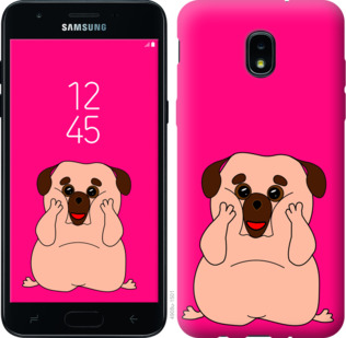

Чохол Веселий мопс на Samsung Galaxy J3 2018 928336