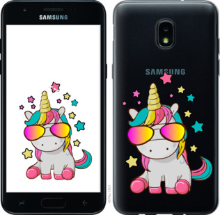 

Чехол Единорог в очках для Samsung Galaxy J3 2018 911624