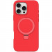 Чохол Silicone Case Full Protective NO LOGO with Ring на Apple iPhone 16 Pro Max (6.9") (Red)