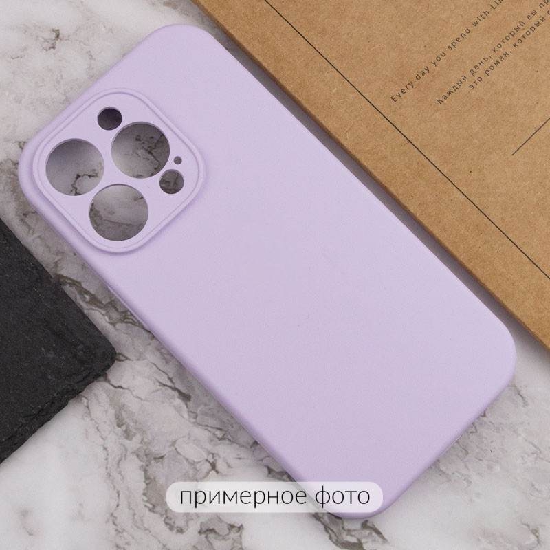 Купити Чохол Silicone Case Full Protective (AA) NO LOGO на Apple iPhone 16 Pro Max (6.9") (Бузковий / Lilac) на vchehle.ua