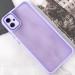 TPU+PC чохол Accent на Samsung Galaxy A04e (White / Purple) в магазині vchehle.ua