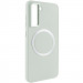 TPU чохол Bonbon Metal Style with Magnetic safe на Samsung Galaxy S22+ (Білий / White)