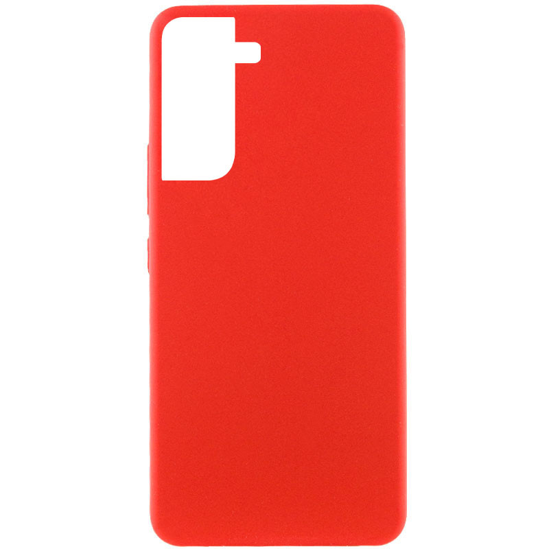 Чехол Silicone Cover Lakshmi (AAA) для Samsung Galaxy S21 FE (Красный / Red)