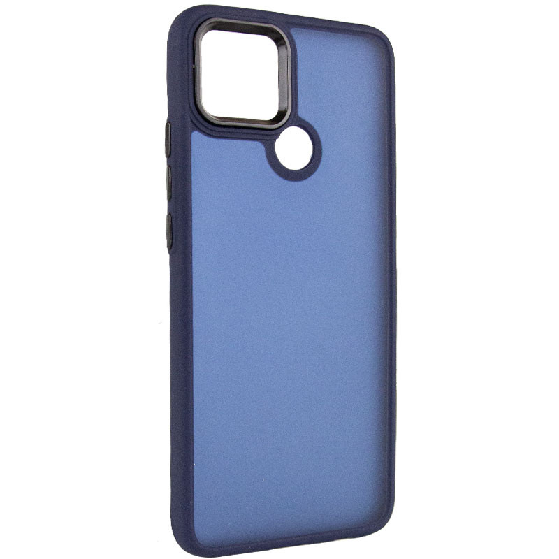 Чохол TPU+PC Lyon Frosted на Oppo A15s / A15 (Navy Blue)