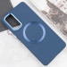 TPU чехол Bonbon Metal Style with Magnetic safe для Samsung Galaxy S24 (Синий / Cosmos Blue) в магазине vchehle.ua