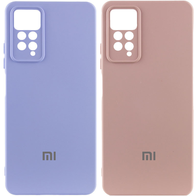 Чохол Silicone Cover Lakshmi Full Camera (AAA) with Logo на Xiaomi Redmi Note 11 Pro 4G / 12 Pro 4G