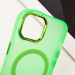 Купити Чохол TPU+PC Lily with Magnetic safe на Apple iPhone 13 (6.1") (Neon Green) на vchehle.ua