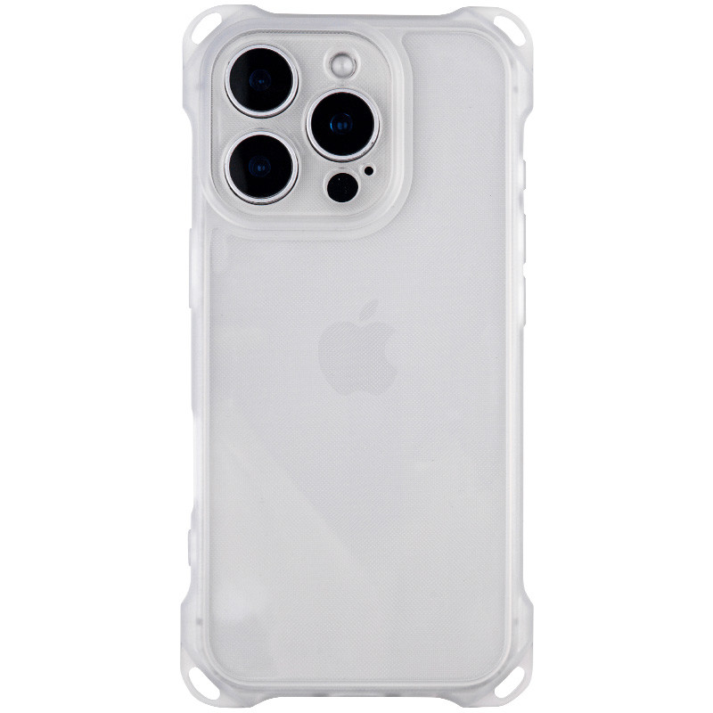 Фото Чохол TPU CrossBody with straps на Apple iPhone 16 Pro Max (6.9") (Transparent) на vchehle.ua