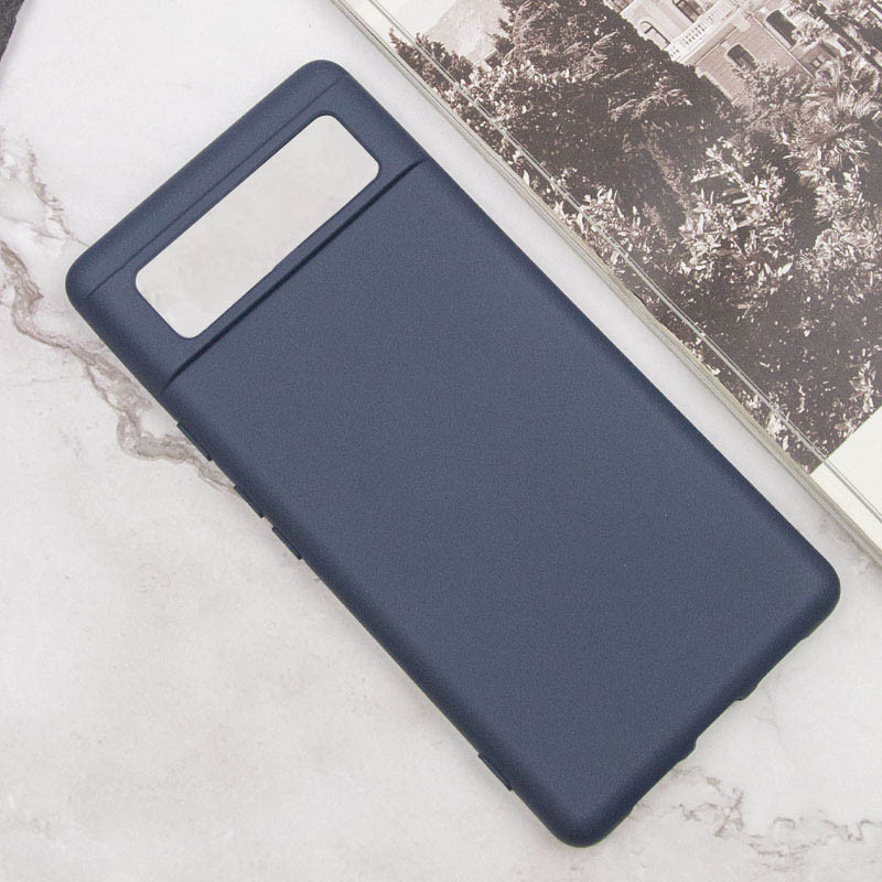 Фото Чехол Silicone Cover Lakshmi (A) для Google Pixel 6 Pro (Синий / Midnight Blue) на vchehle.ua