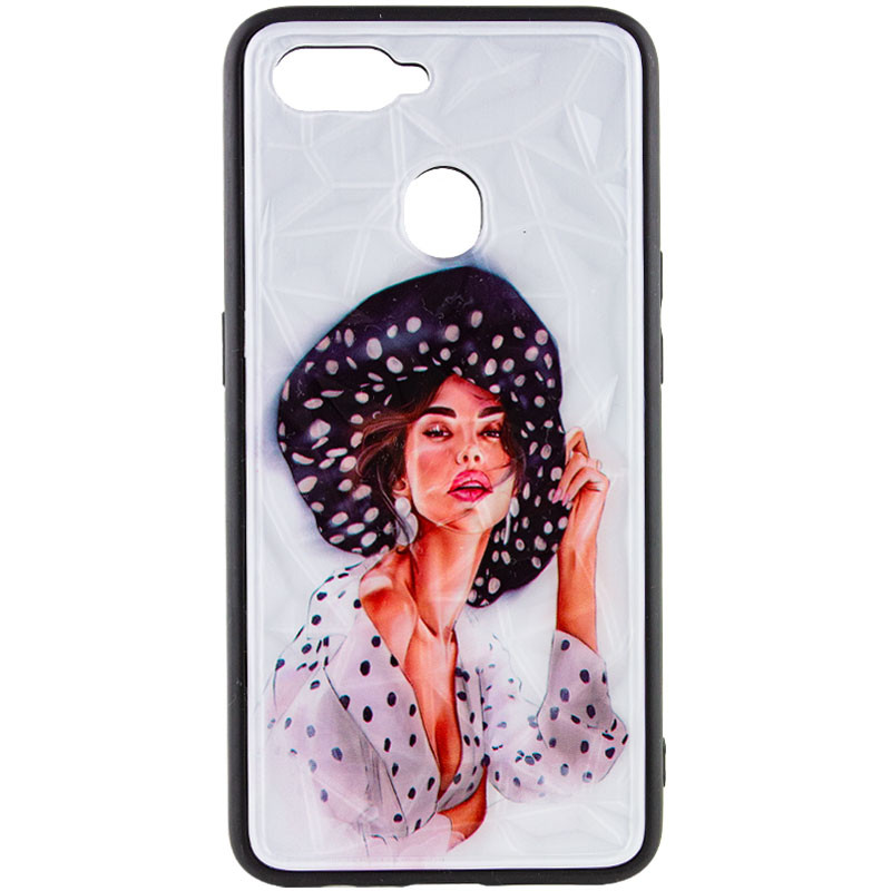 Фото TPU+PC чохол Prisma Ladies на Oppo A5s / Oppo A12 (Girl in a hat) на vchehle.ua