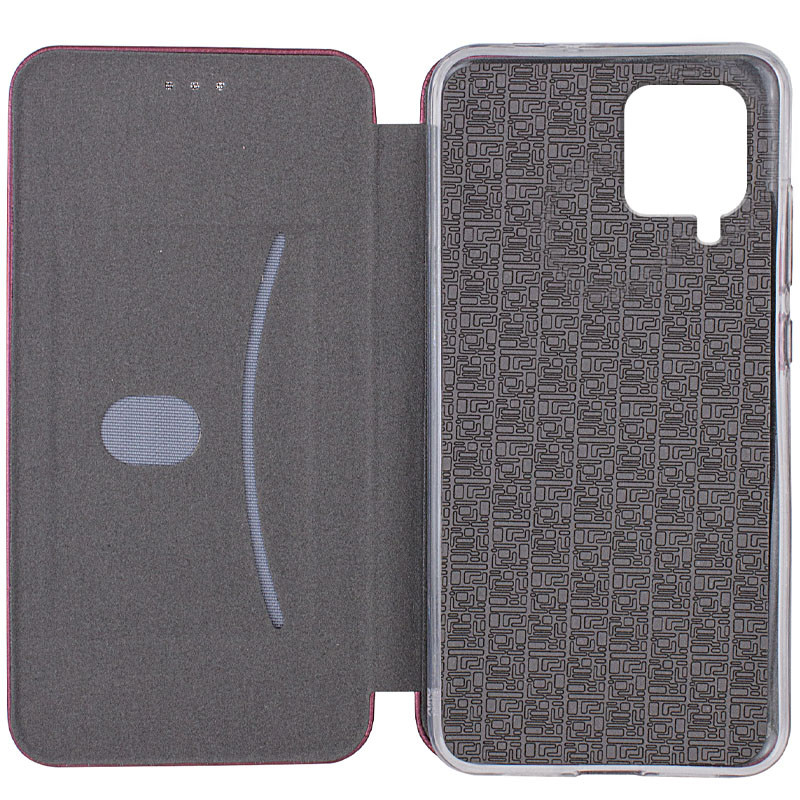 Шкіряний чохол-книжка Classy на Samsung Galaxy M53 5G (Бордовий) в магазині vchehle.ua