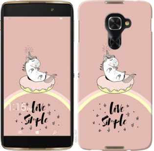 

Чохол Єдинорожки в пончике на Alcatel Idol 4 Pro 923878