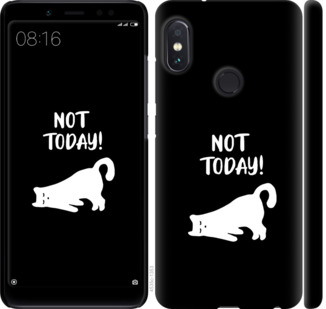 

Чехол Уставший кот для Xiaomi Redmi Note 5 Pro 874394