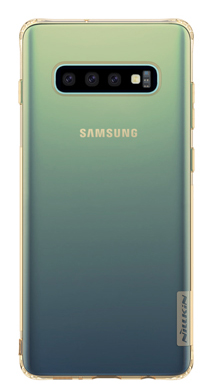 

TPU чехол Nillkin Nature Series для Samsung Galaxy S10 (Золотой (прозрачный)) 683057