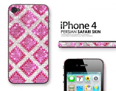 Фото Наклейка Dreamplus Persian Safari Skin Series для Apple iPhone 4 (Клетка) на vchehle.ua