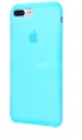 Оригінальний силіконовий чохол на Apple iPhone 7 plus / 8 plus (5.5") (very high copy) (Бірюзовий / Sea Blue)