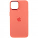 Фото Чохол Silicone Case Metal Buttons (AA) на Apple iPhone 14 (6.1") (Рожевий / Pink Pomelo) на vchehle.ua